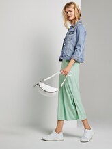 Ribbed midi dress with back details - Women - fresh mint Ribbed midi dress with back details - Women - fresh mint - 3 - TOM TAILOR Denim