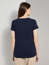 T-Shirt met print - Vrouwen - Real Navy Blue T-Shirt met print - Vrouwen - Real Navy Blue - 2 - TOM TAILOR Denim
