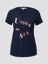 T-Shirt met print - Vrouwen - Real Navy Blue T-Shirt met print - Vrouwen - Real Navy Blue - 7 - TOM TAILOR Denim