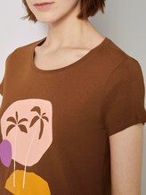T-Shirt met print - Vrouwen - mango brown T-Shirt met print - Vrouwen - mango brown - 9 - TOM TAILOR Denim