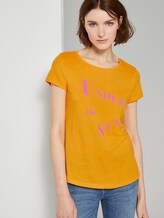 T-Shirt met print - Vrouwen - orange yellow T-Shirt met print - Vrouwen - orange yellow - 5 - TOM TAILOR Denim