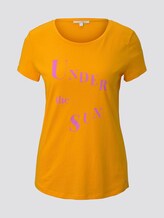 T-Shirt met print - Vrouwen - orange yellow T-Shirt met print - Vrouwen - orange yellow - 7 - TOM TAILOR Denim
