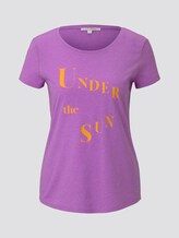 T-Shirt met print - Vrouwen - light berry T-Shirt met print - Vrouwen - light berry - 7 - TOM TAILOR Denim