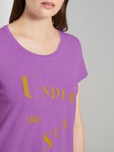 T-Shirt met print - Vrouwen - light berry T-Shirt met print - Vrouwen - light berry - 9 - TOM TAILOR Denim
