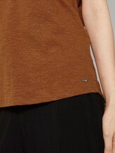 T-shirt met V-hals - Vrouwen - mango brown T-shirt met V-hals - Vrouwen - mango brown - 10 - TOM TAILOR Denim