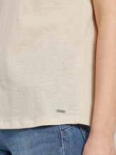 T-shirt met V-hals - Vrouwen - soft creme beige T-shirt met V-hals - Vrouwen - soft creme beige - 10 - TOM TAILOR Denim
