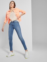 T-shirt met V-hals - Vrouwen - soft creme beige T-shirt met V-hals - Vrouwen - soft creme beige - 3 - TOM TAILOR Denim