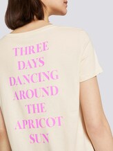 T-shirt with a subtle print - Women - soft creme beige T-shirt with a subtle print - Women - soft creme beige - 10 - TOM TAILOR Denim