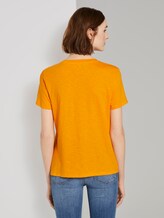 T-Shirt mit Print - Frauen - orange yellow T-Shirt mit Print - Frauen - orange yellow - 2 - TOM TAILOR Denim