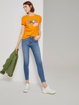 T-Shirt mit Print - Frauen - orange yellow T-Shirt mit Print - Frauen - orange yellow - 3 - TOM TAILOR Denim
