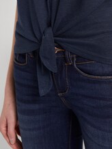 T-Shirt mit Knoten-Detail - Frauen - Real Navy Blue T-Shirt mit Knoten-Detail - Frauen - Real Navy Blue - 10 - TOM TAILOR Denim