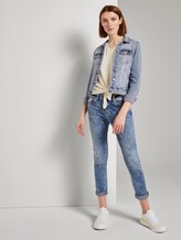 T-Shirt mit Knoten-Detail - Frauen - soft creme beige T-Shirt mit Knoten-Detail - Frauen - soft creme beige - 3 - TOM TAILOR Denim