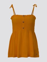 Top with ruffles - Women - orange yellow Top with ruffles - Women - orange yellow - 7 - TOM TAILOR Denim