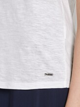 T-Shirt mit platziertem Print - Frauen - Off White T-Shirt mit platziertem Print - Frauen - Off White - 10 - TOM TAILOR Denim