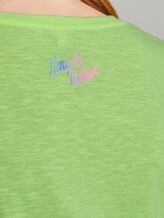 T-shirt with a placed print - Women - light neon yellow T-shirt with a placed print - Women - light neon yellow - 10 - TOM TAILOR Denim