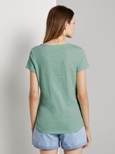 T-Shirt mit platziertem Print - Frauen - fresh mint T-Shirt mit platziertem Print - Frauen - fresh mint - 2 - TOM TAILOR Denim