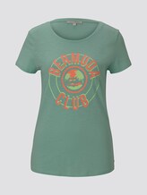 T-Shirt mit platziertem Print - Frauen - fresh mint T-Shirt mit platziertem Print - Frauen - fresh mint - 7 - TOM TAILOR Denim