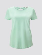 T-Shirt mit Rückendetail - Frauen - fresh mint T-Shirt mit Rückendetail - Frauen - fresh mint - 7 - TOM TAILOR Denim