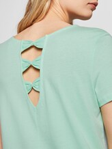 T-Shirt mit Rückendetail - Frauen - fresh mint T-Shirt mit Rückendetail - Frauen - fresh mint - 9 - TOM TAILOR Denim