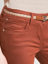 Alexa Slim Caprihose aus Lyocellgemisch - Frauen - Goji Orange Alexa Slim Caprihose aus Lyocellgemisch - Frauen - Goji Orange - 10 - TOM TAILOR