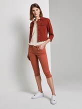 Alexa Slim Caprihose aus Lyocellgemisch - Frauen - Goji Orange Alexa Slim Caprihose aus Lyocellgemisch - Frauen - Goji Orange - 3 - TOM TAILOR