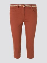 Alexa Slim Caprihose aus Lyocellgemisch - Frauen - Goji Orange Alexa Slim Caprihose aus Lyocellgemisch - Frauen - Goji Orange - 7 - TOM TAILOR