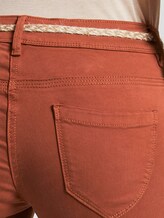 Alexa Slim Caprihose aus Lyocellgemisch - Frauen - Goji Orange Alexa Slim Caprihose aus Lyocellgemisch - Frauen - Goji Orange - 9 - TOM TAILOR