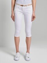 Alexa Slim Caprihose aus Lyocellgemisch - Frauen - White Alexa Slim Caprihose aus Lyocellgemisch - Frauen - White - 1 - TOM TAILOR