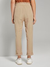 Loose Fit Hose aus Leinengemisch - Frauen - cream toffee Loose Fit Hose aus Leinengemisch - Frauen - cream toffee - 2 - TOM TAILOR