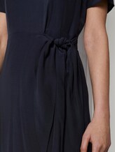 Jurk met decoratieve knoop - Vrouwen - Sky Captain Blue Jurk met decoratieve knoop - Vrouwen - Sky Captain Blue - 10 - TOM TAILOR