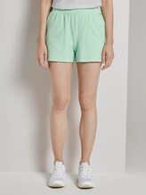 Vintage Sweatshorts met print - Vrouwen - fresh mint Vintage Sweatshorts met print - Vrouwen - fresh mint - 1 - TOM TAILOR Denim