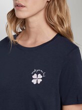 T-shirt with a print - Women - Sky Captain Blue T-shirt with a print - Women - Sky Captain Blue - 9 - TOM TAILOR