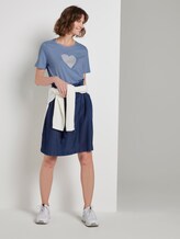 T-Shirt mit Print - Frauen - Parisienne Blue T-Shirt mit Print - Frauen - Parisienne Blue - 3 - TOM TAILOR