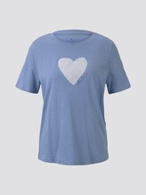 T-Shirt mit Print - Frauen - Parisienne Blue T-Shirt mit Print - Frauen - Parisienne Blue - 7 - TOM TAILOR