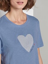 T-Shirt mit Print - Frauen - Parisienne Blue T-Shirt mit Print - Frauen - Parisienne Blue - 9 - TOM TAILOR