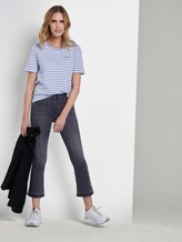 T-Shirt mit Print - Frauen - blue striped T-Shirt mit Print - Frauen - blue striped - 3 - TOM TAILOR