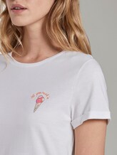 T-Shirt mit Print - Frauen - Whisper White T-Shirt mit Print - Frauen - Whisper White - 9 - TOM TAILOR