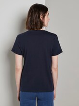 T-Shirt mit Print - Frauen - Sky Captain Blue T-Shirt mit Print - Frauen - Sky Captain Blue - 2 - TOM TAILOR