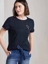 T-Shirt mit Print - Frauen - Sky Captain Blue T-Shirt mit Print - Frauen - Sky Captain Blue - 5 - TOM TAILOR