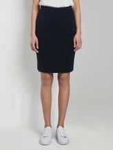 Rok in crincle look - Vrouwen - Sky Captain Blue Rok in crincle look - Vrouwen - Sky Captain Blue - 1 - TOM TAILOR