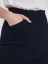 Rok in crincle look - Vrouwen - Sky Captain Blue Rok in crincle look - Vrouwen - Sky Captain Blue - 10 - TOM TAILOR