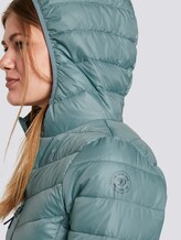 Lichtgewicht gewatteerde jas met hoodie - Vrouwen - Mineral Stone Blue Lichtgewicht gewatteerde jas met hoodie - Vrouwen - Mineral Stone Blue - 9 - TOM TAILOR Denim