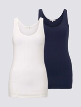 Tank Tops im Doppelpack - Frauen - Real Navy Blue Tank Tops im Doppelpack - Frauen - Real Navy Blue - 7 - TOM TAILOR Denim