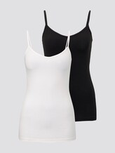 Träger Tops im Doppelpack - Frauen - Deep Black Träger Tops im Doppelpack - Frauen - Deep Black - 7 - TOM TAILOR Denim
