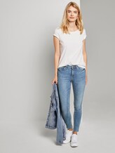 T-shirt in a twin pack - Women - Real Navy Blue T-shirt in a twin pack - Women - Real Navy Blue - 3 - TOM TAILOR Denim