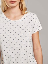 T-shirt in a twin pack - Women - white navy logo print T-shirt in a twin pack - Women - white navy logo print - 9 - TOM TAILOR Denim
