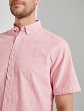 Kurzarm-Hemd mit Streifenmuster - Männer - orange white stripe Kurzarm-Hemd mit Streifenmuster - Männer - orange white stripe - 9 - TOM TAILOR