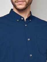 Schlichtes Kurzarm-Hemd mit Brusttasche - Männer - after dark blue Schlichtes Kurzarm-Hemd mit Brusttasche - Männer - after dark blue - 9 - TOM TAILOR