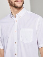 Schlichtes Kurzarm-Hemd mit Brusttasche - Männer - White Schlichtes Kurzarm-Hemd mit Brusttasche - Männer - White - 9 - TOM TAILOR