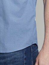 Schlichtes Kurzarm-Hemd mit Brusttasche - Männer - light blue chambray Schlichtes Kurzarm-Hemd mit Brusttasche - Männer - light blue chambray - 10 - TOM TAILOR